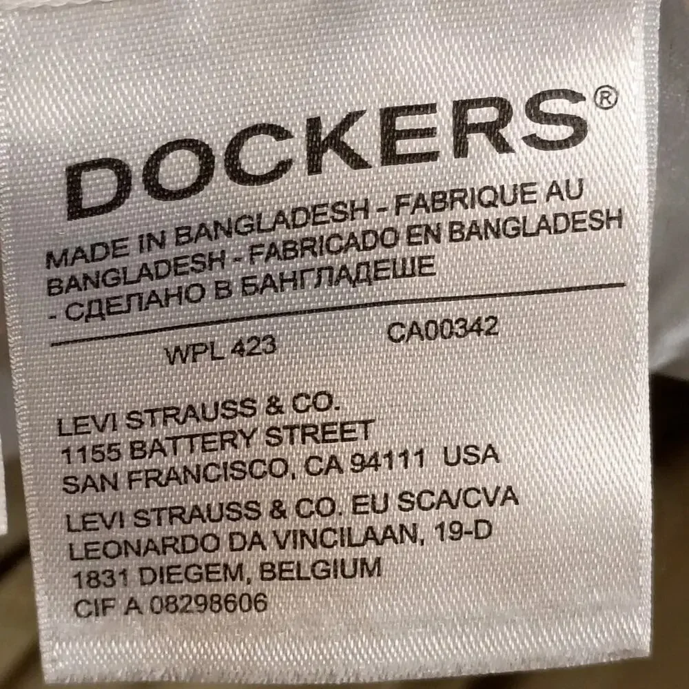 Dockers mens 33